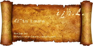 Áts Laura névjegykártya